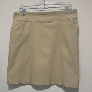 Charter Club Skorts, khaki, size OX size 12,